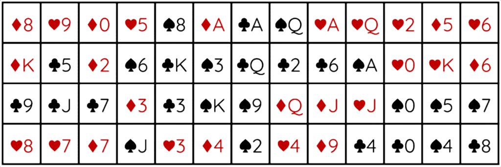 Bridgeman - manual encryption method by Anton Hoyer based on a card deck